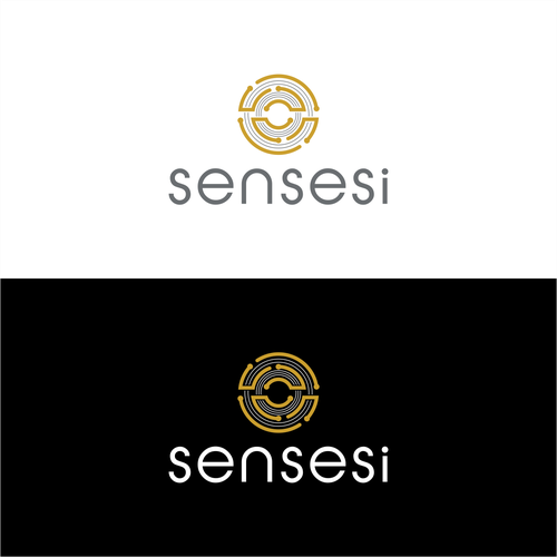 Logo for a wearable sensor technology company Design by Aksara Hati™