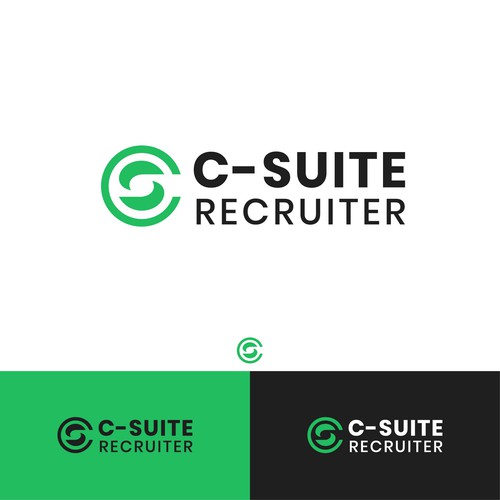 C-Suite Recruiter Logo Contest Diseño de Nerio Designs
