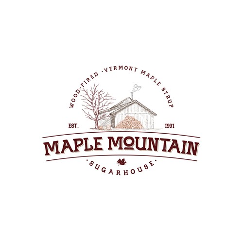 Create a logo for a Vermont Maple Syrup producer that captures this pure, natural & tasty sweetener Design by Petite Plume