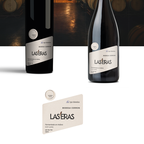 ORGANIC EXCLUSIVE WINE LABEL DESIGN - BODEGA CERRON Design by OtomPotom