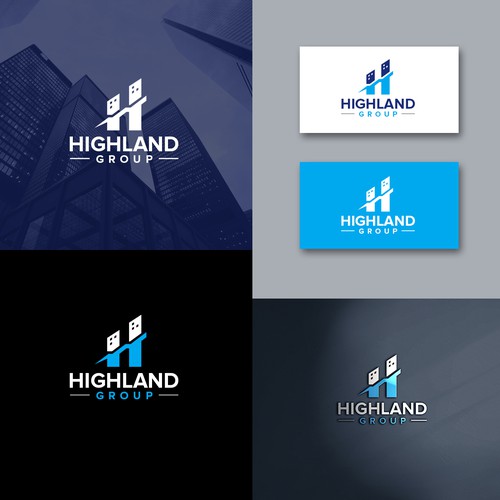 Highland Group -- Logo for Commercial Real Estate Investment Company Design by Agent_P