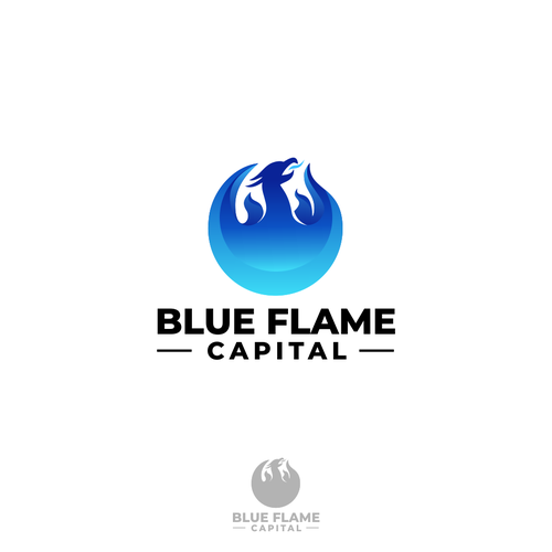 We need a Blue Flame Logo worthy of classic car hood status...but not...really. Design by kms*desen
