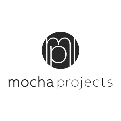 Create the next logo for mocha projects (could use initials MP) Design by Lazars
