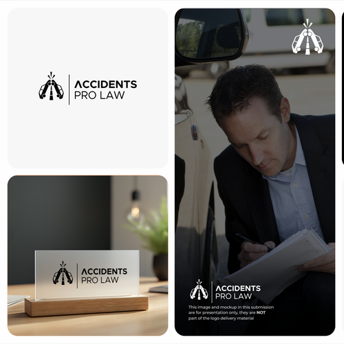 Personal Injury Law firm Logo Design by Sastrasyah