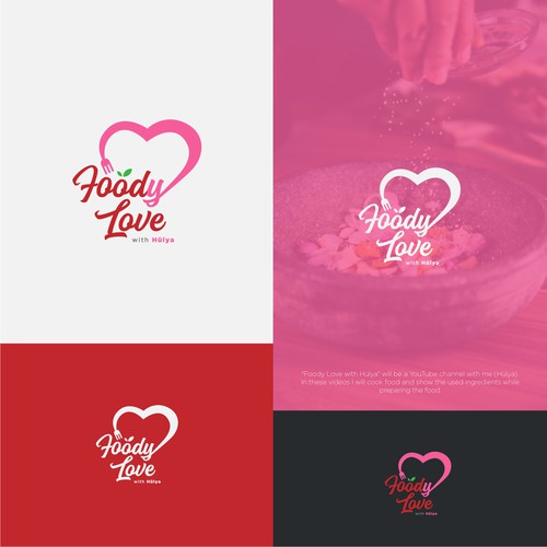 Food logo for a new Youtube Channel (cooking and preparing food) Design by PinkPanda12