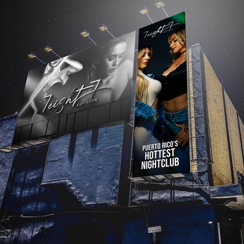 Billboard for a Nightclub and Gentlemen’s Club Design by SoftSkills