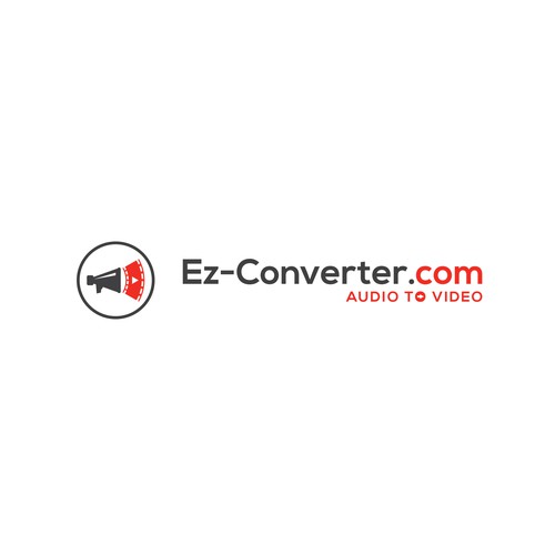 ez-converter logo: audio to video Design by Alam_H