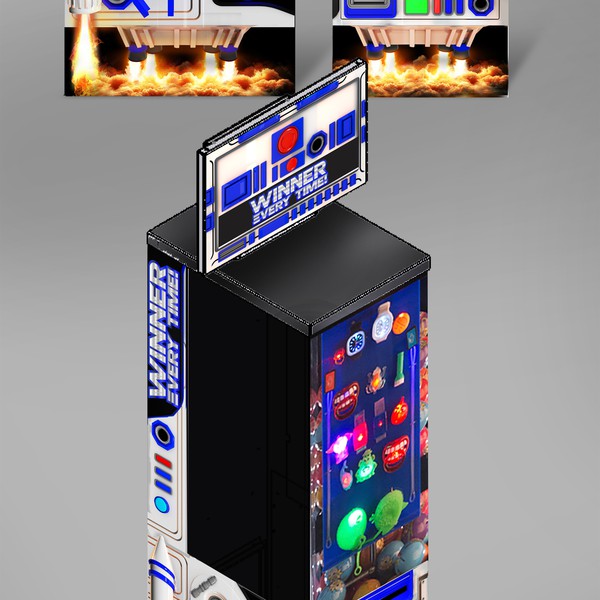 Wrap design for Mini-Bot Toy Machine