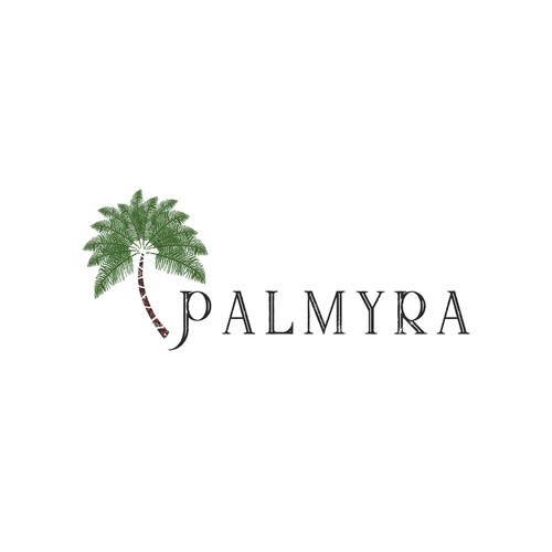 Palmyra Logo Context - Mix of History and Technology Design by Leo ♥