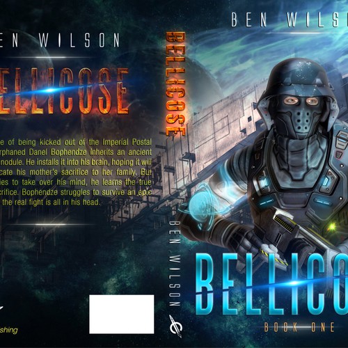 Sci-Fi Novel Cover Design, Start of Series. Design by Max63