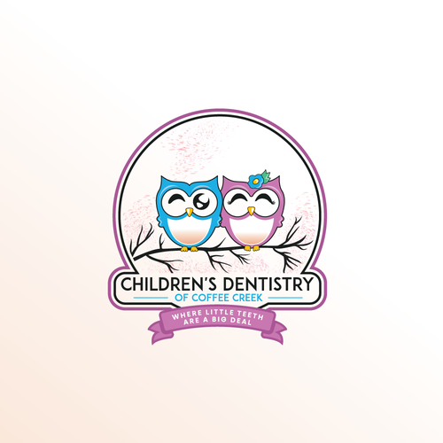 Pediatric Dental office needing a fun, playful, yet sophisticated logo design Design by aqiio.dsgn