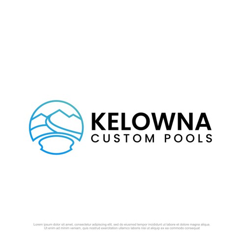 Kelowna Custom Pools Design by MagsArt