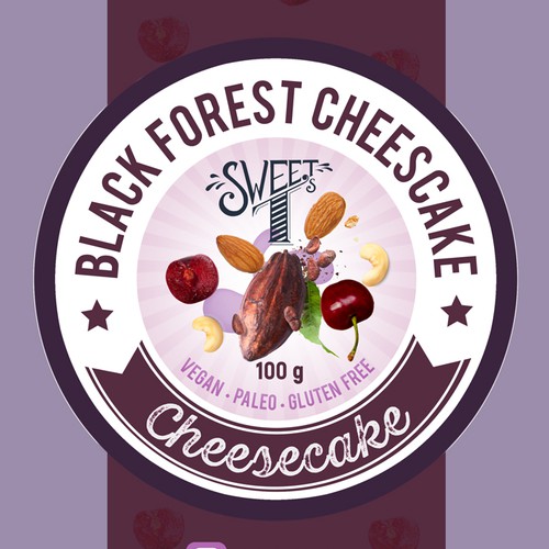 Sweet T's Vegan Cheesecakes Design by Air_designs