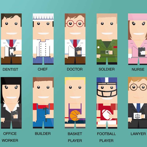 Flash drive people