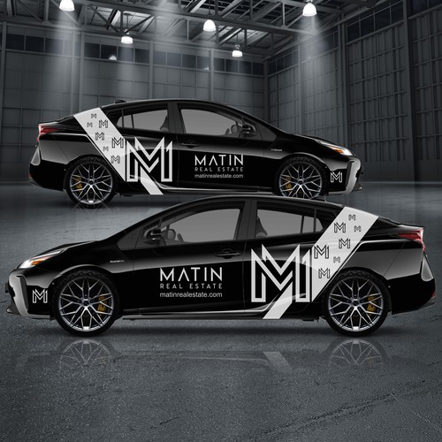 Luxury Real Estate Firm Prius Wrap Design by ✨Elis Alves✨