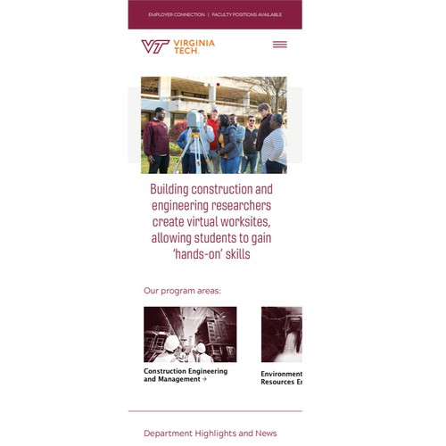 Proposition sur un concours de Design de thème WordPress, réalisée par Hermit crab