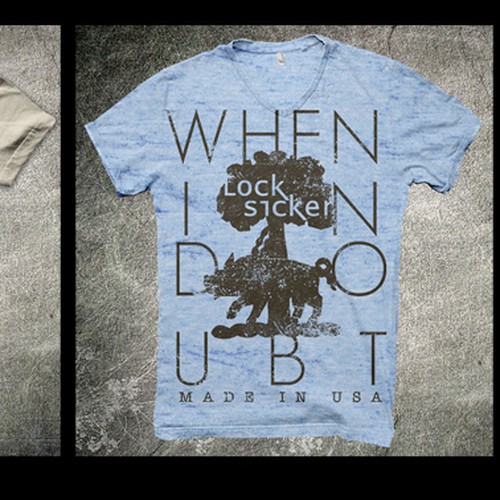 Create the next t-shirt design for Lock Sicker Ontwerp door Arkeo