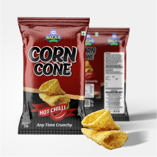Amazing Pack design for our newly corn snacks Design by area 55