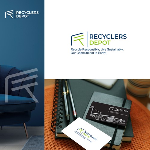 Recyclers Depot, Launching online soon with your help! Design by chimosi