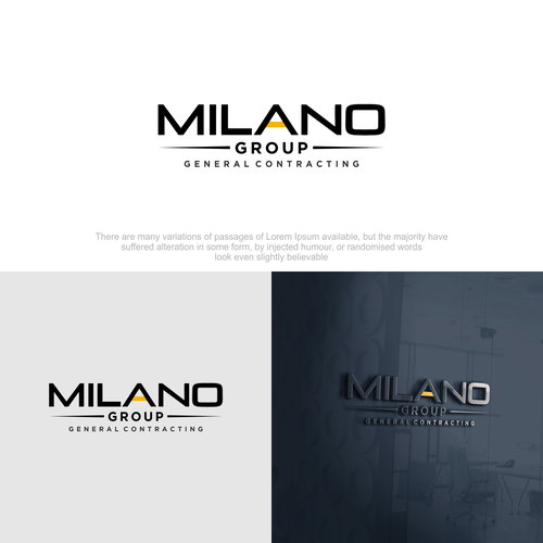 Milano Group logo refresh/modification Design by Tríxÿ©