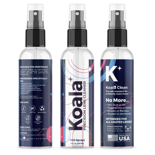 Designs Koala Lens Cleaner Amazon Packaging Rebrand Product