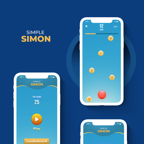 Simple Game Ui Design App Design Contest 99designs