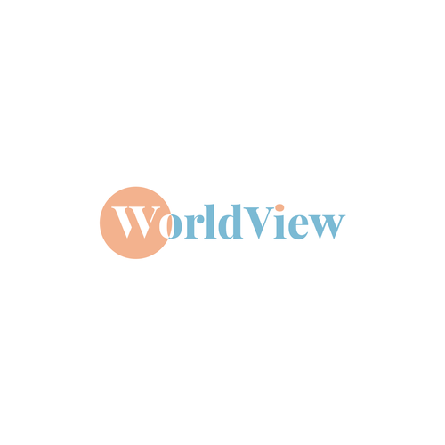 WorldView Magazine Logo Design by VolfoxDesign