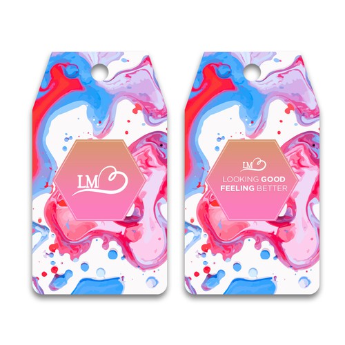 Hang tag design for women