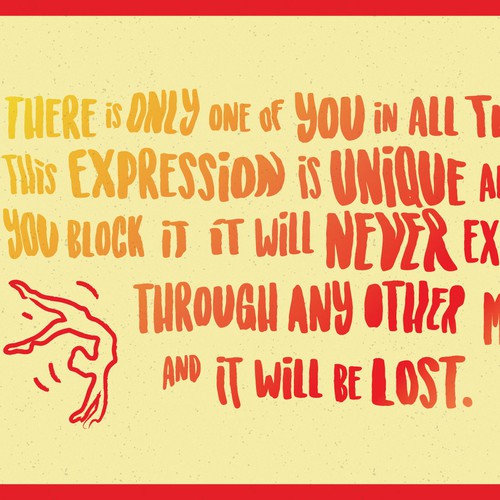 Community Contest | Illustrate your favorite creative quote (multiple winners!) Design by SP Friedman