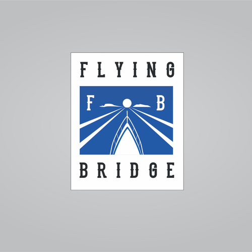 FLYING BRIDGE: Create giving society logo for the Alumni office of the U.S. Merchant Marine Academy. Design by animav studio