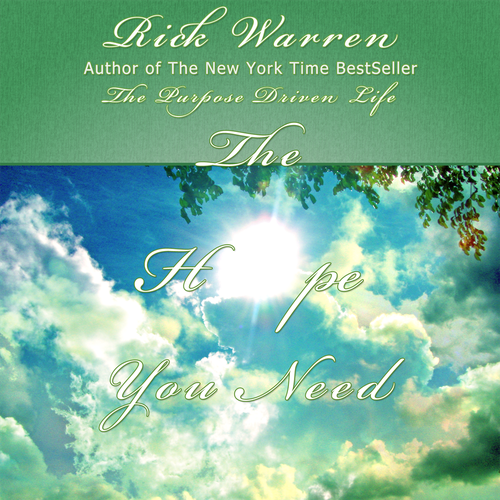 Design Rick Warren's New Book Cover Diseño de Tehtuna