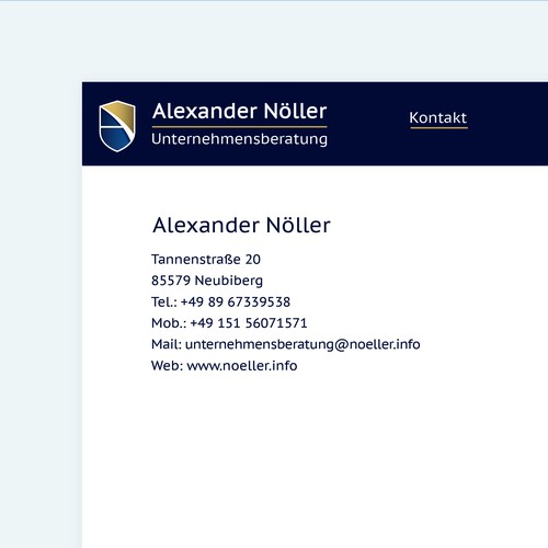 Logo & business card contest entry by SenseDesign