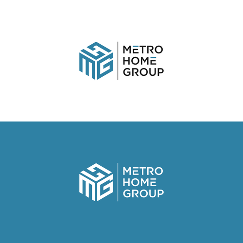 Metro Home Group Real Estate Team Logo Diseño de MaroUkoru