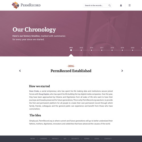 Show the world the most important personal knowledge base of all time Design by Mark Calvin