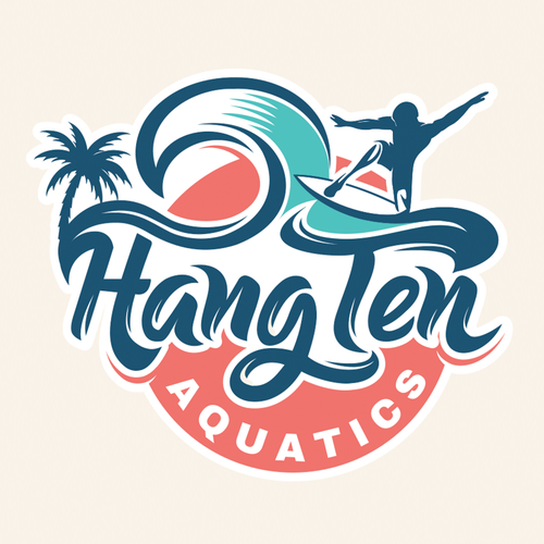 Designs | Hang Ten Aquatics . Motorized Surfboards YOUTHFUL | Logo ...