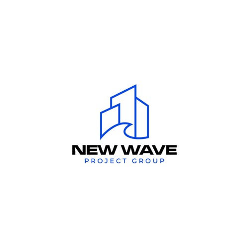 New wave project group logo Design by nongski