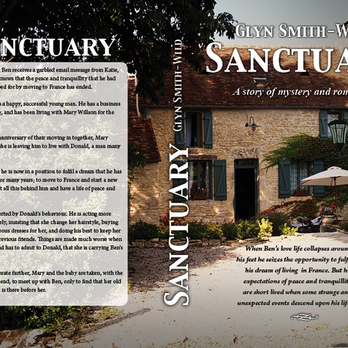 Cover for paperback novel Design by svenaj