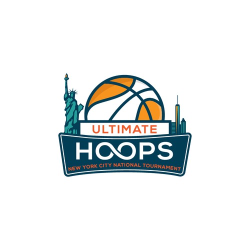 Create a logo for a premier New York City Basketball Tournament Design by Graph Guru