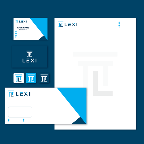 "Diseña un logo para una compañía legal digital, abogados por internet" winning Logo & business card