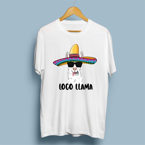 Design di "Loco Llama" Party Supplies Needs a Fun Logo di Reefkennedy
