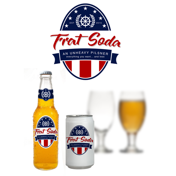 Create a logo for a new breed in light beer - Frat Soda! | Logo design ...