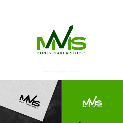 Logo design for online Stock trading course Design by Dezineexpert⭐