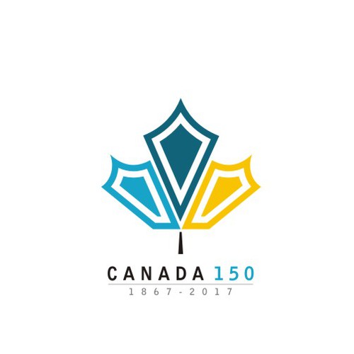 Community contest: Design Canada’s 150th birthday logo! Design by sougatacreative