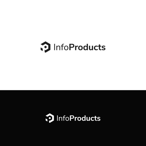 InfoProducts.com - Logo & Branding Design by rayhanabir ™