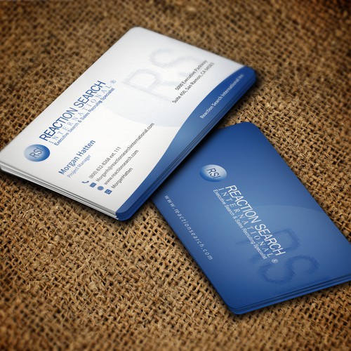 Create a new Business Card design for an Executive Search Company Design réalisé par AkGraphicsSolutions