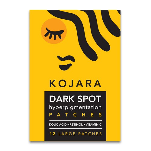 DARK SPOT PATCH PACKAGING Design by ve_sta