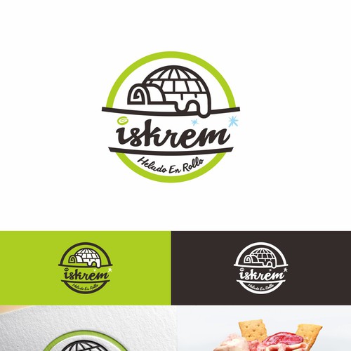 Design an appealing and memorable Identity for an Ice Cream Roll Shop ...