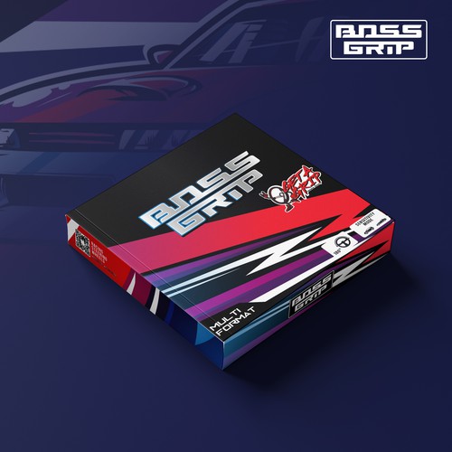 Steering wheel packaging Design by brightoneart