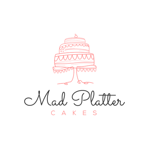 Get funky with a Mad Platter Cakes logo | Logo design contest