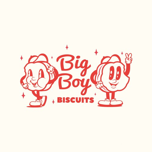 Modern logo for a southern Biscuit restaurant Design by Mararti